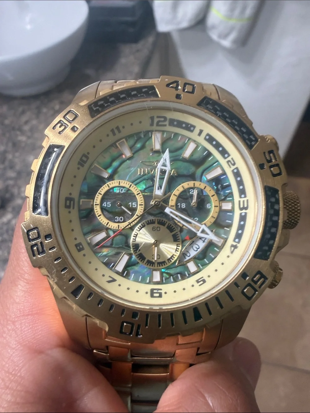 Invicta men chronograph